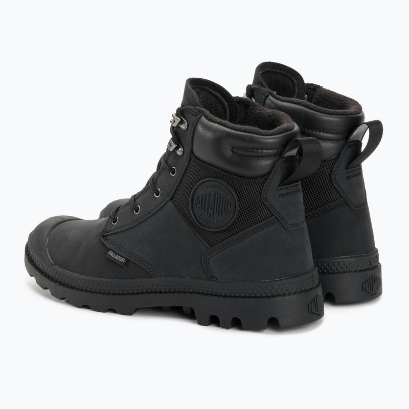 Buty Palladium Pampa SHIeld WP+ LUX black/black 3