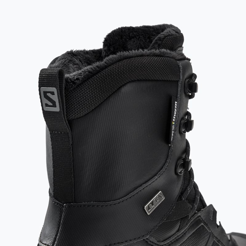 Śniegowce męskie Salomon Toundra Pro CSWP black/magnet 10