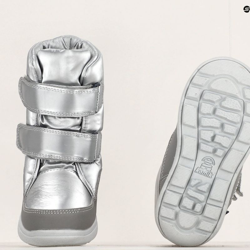 Śniegowce dziecięce Kamik Snowcutie silver 10
