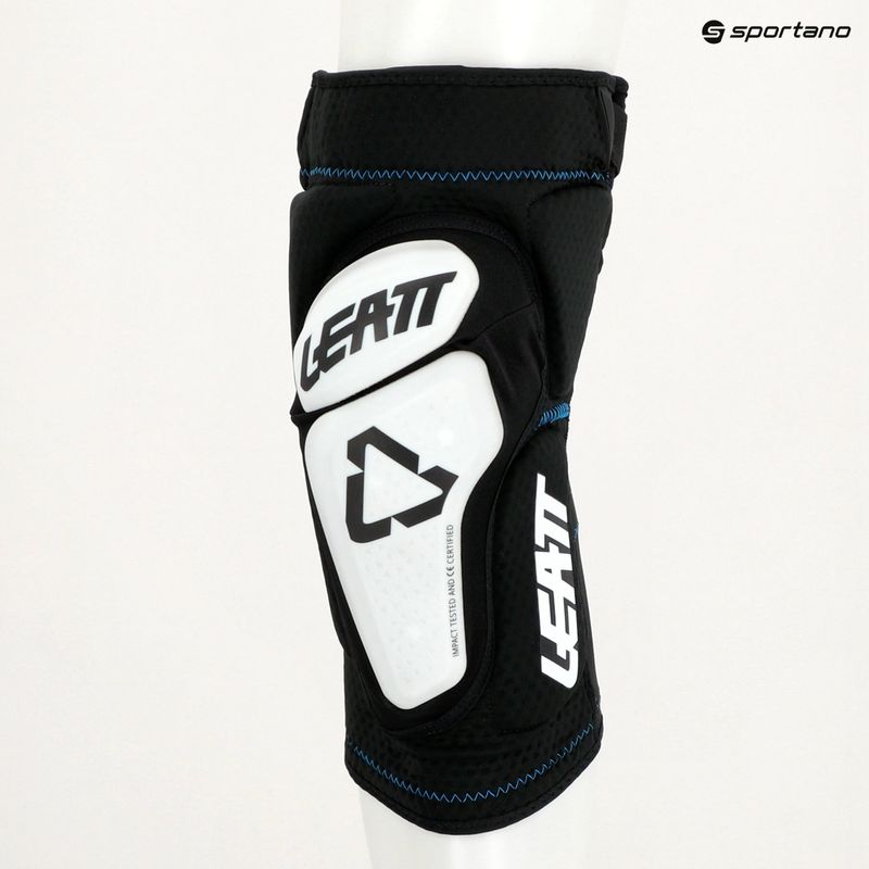 Ochraniacze rowerowe na kolana Leatt 3DF 6.0 white/black 6