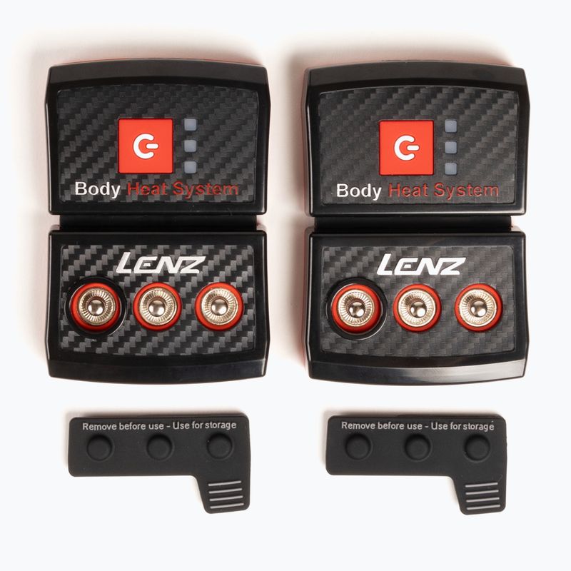 Baterie do skarpet Lenz Heat Pack 2.0 (USB) 2 szt. black/ red 7
