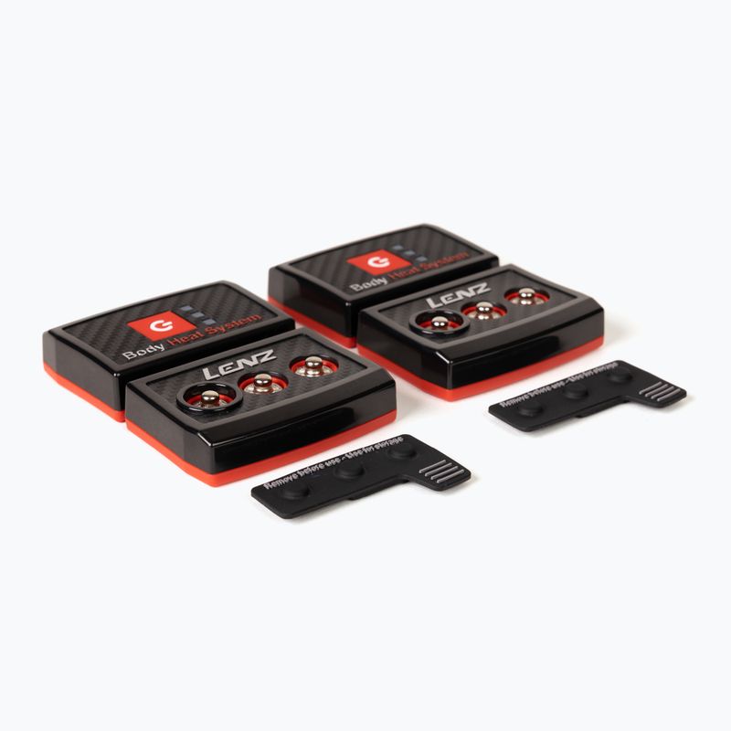 Baterie do skarpet Lenz Heat Pack 2.0 (USB) 2 szt. black/ red 8