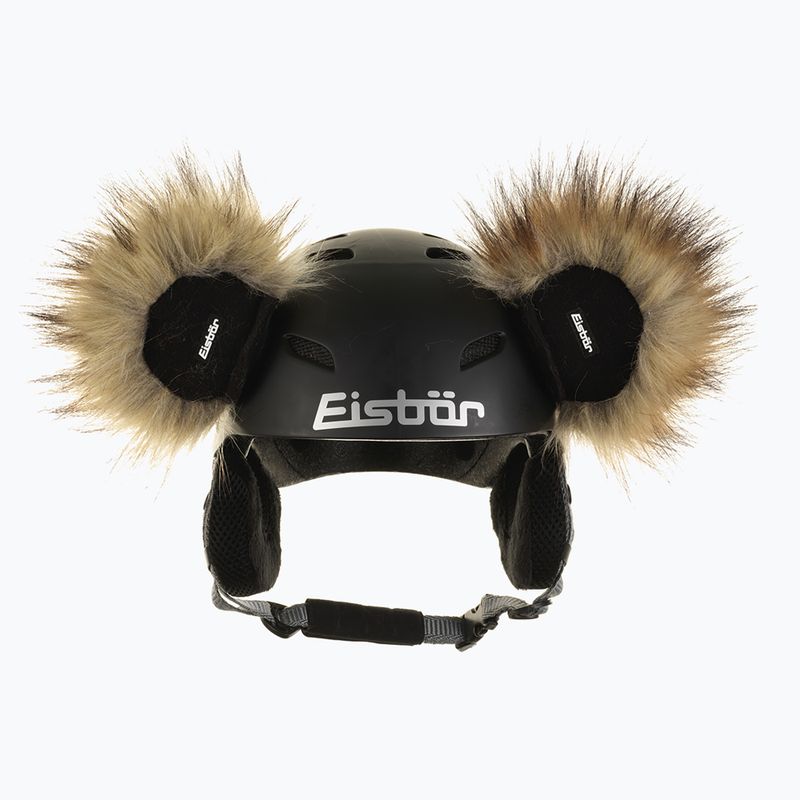 Uszy na kask Eisbar Teddy Ears black/camel