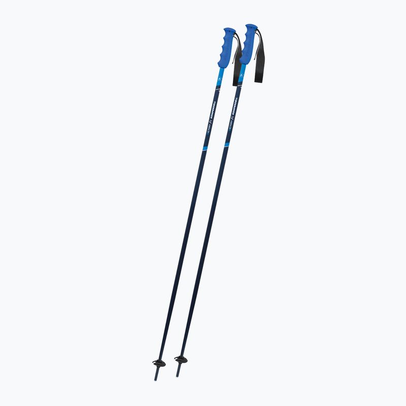 Kije narciarskie Komperdell Victory Ti dark blue/ cyan 7