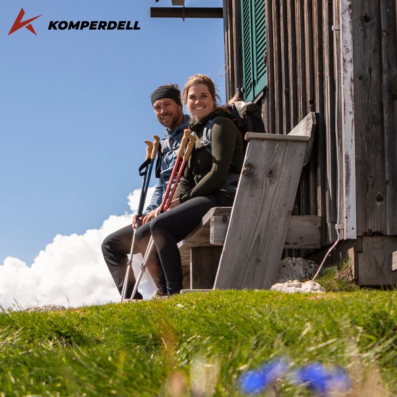 Kije trekkingowe Komperdell Trailmaster Zero forrest green 15