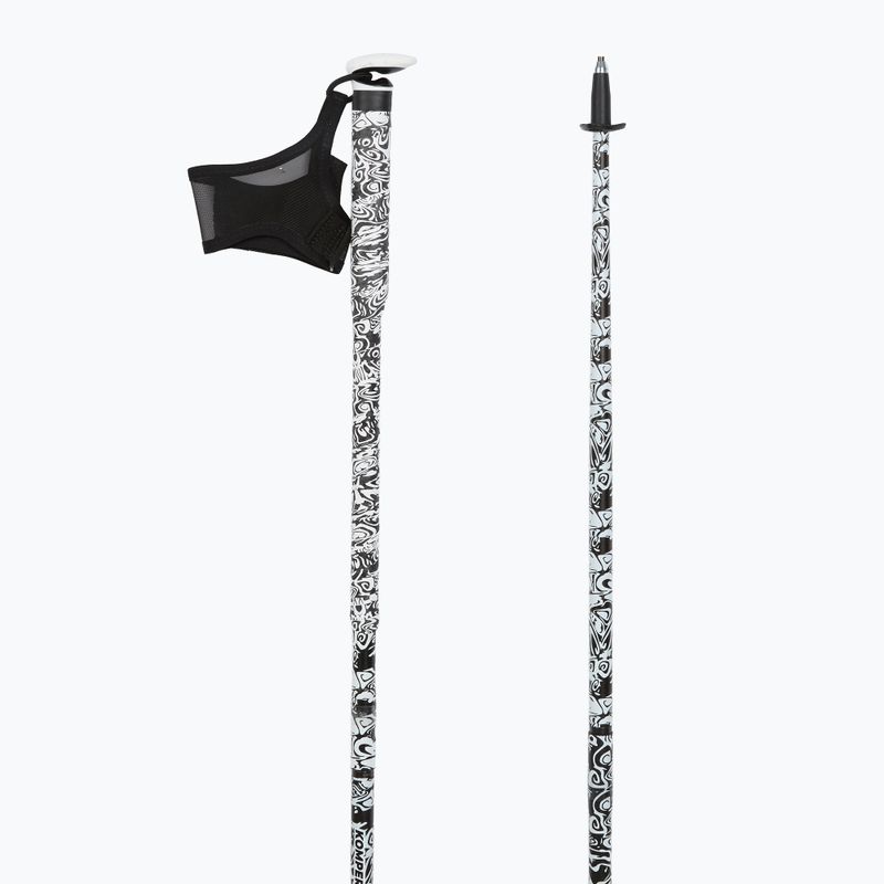 Kije biegowe Komperdell FXP Carbon The Erlkönig black/white 3