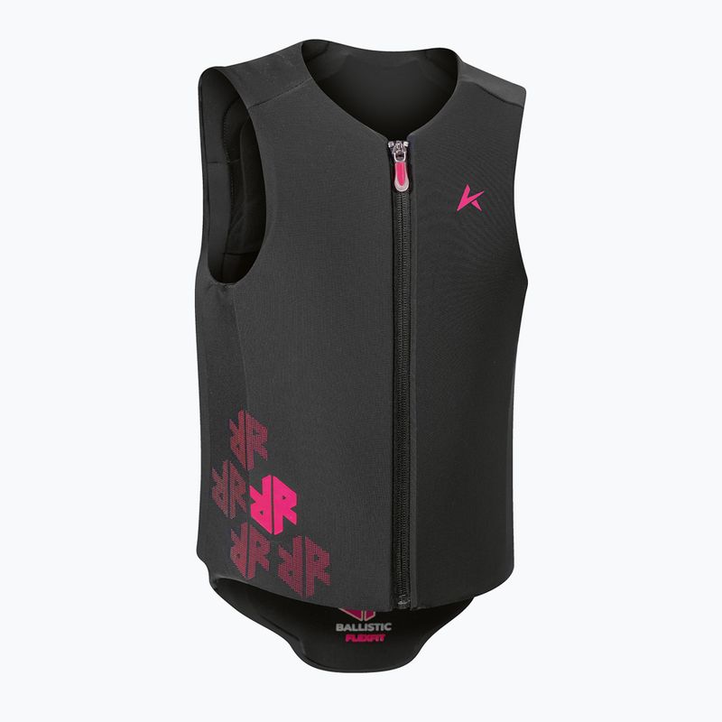 Kamizelka ochronna dziecięca Komperdell Ballistic Flex Fit Pro Jr black/pink