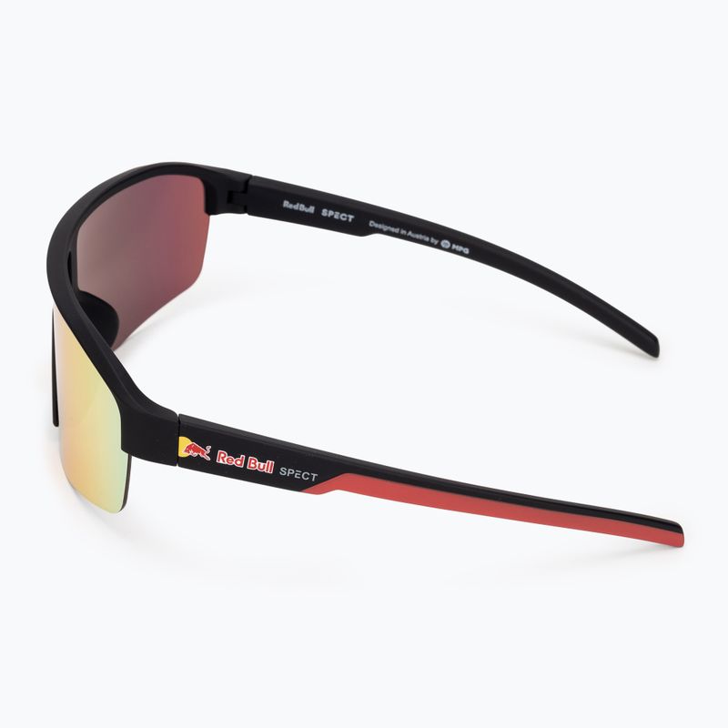 Okulary przeciwsłoneczne Red Bull SPECT Dundee black/brown with red mirror 4