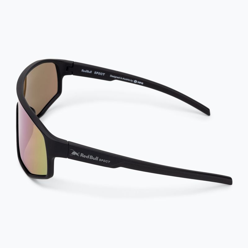 Okulary przeciwsłoneczne Red Bull SPECT Dash black/brown with blue mirror 4