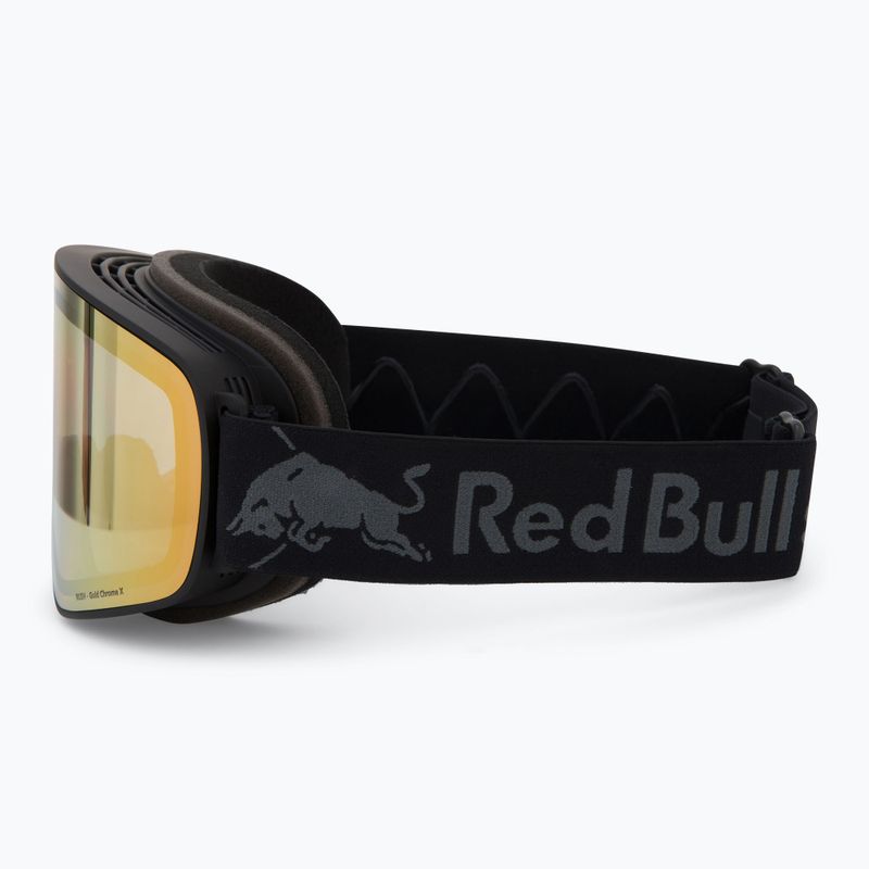 Gogle narciarskie Red Bull SPECT Rush Photo black/brown with gold chrome x 4
