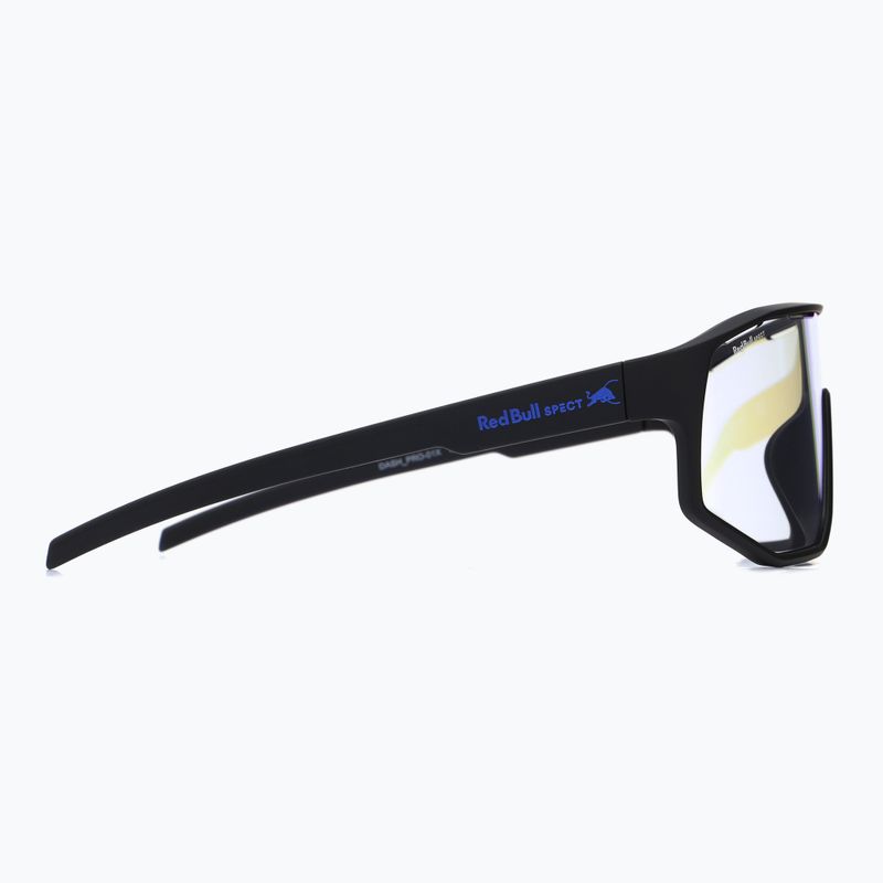 Okulary przeciwsłoneczne Red Bull SPECT Dash Pro black/photochromic with blue mirror 4