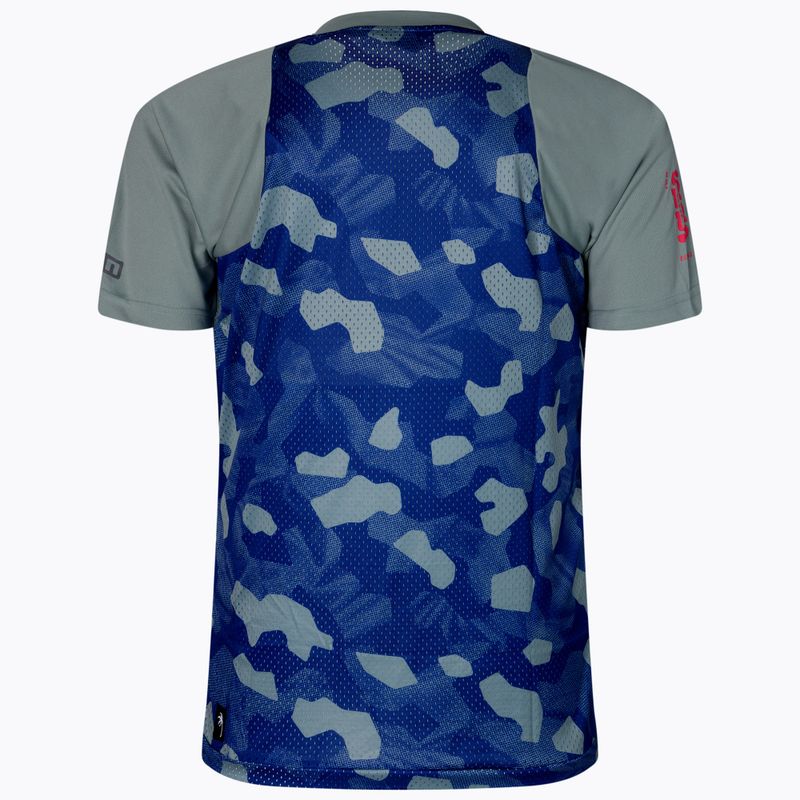 Koszulka rowerowa męska ION Scrub tidal green 2