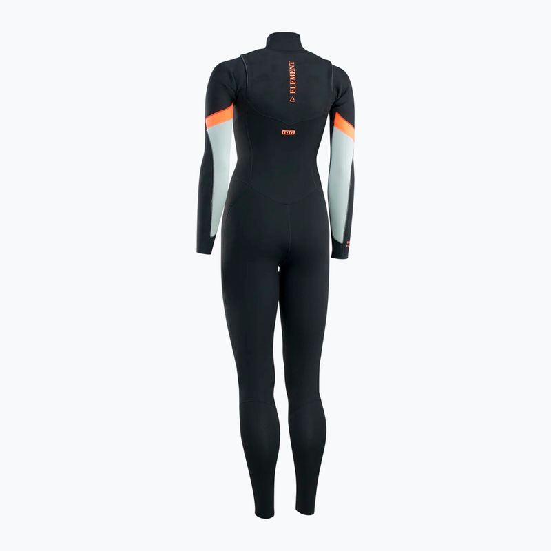 Pianka do pływania damska ION Element 3/2 Front Zip black 2