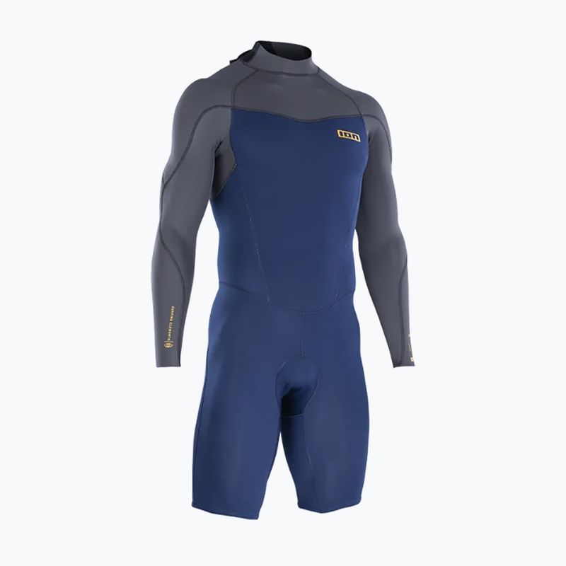 Pianka do pływania męska ION Element 2/2 mm Shorty Back Zip indigo dawn 2