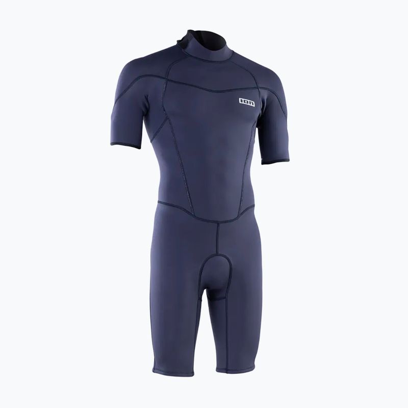 Pianka do pływania męska ION Element 2/2 mm Shorty Back Zip blue nights