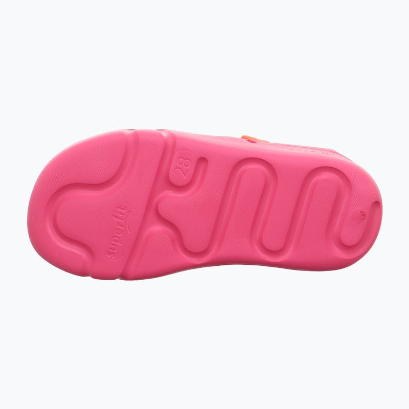 Sandały dziecięce Superfit Splash-S pink/orange 10