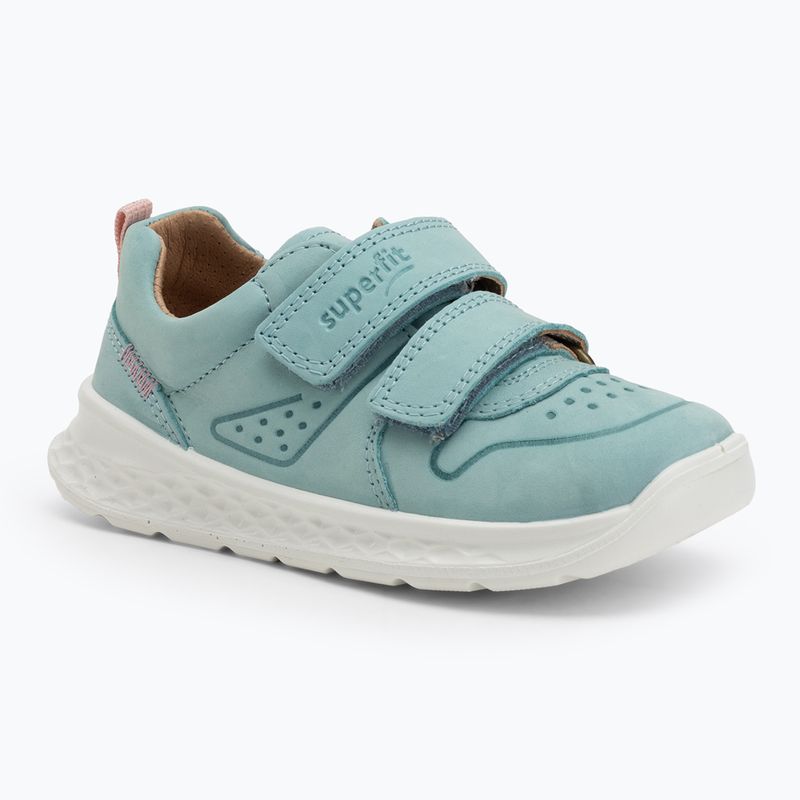 Buty dziecięce Superfit Breeze light green/pink