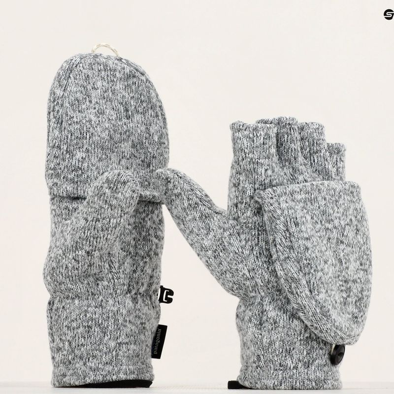 Rękawiczki trekkingowe damskie Patagonia Better Sweater Fleece birch white 11