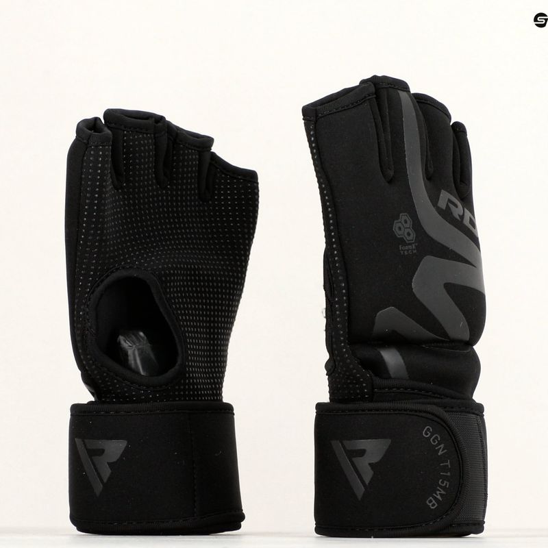Rękawice grapplingowe RDX Grappling Glove Neoprene T15 matte black 12