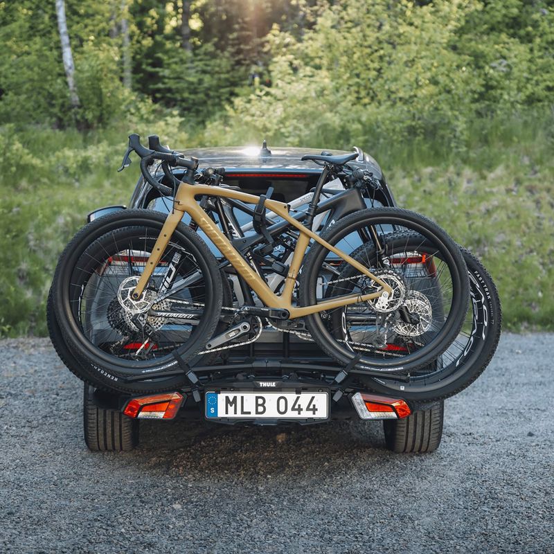 Bagażnik rowerowy na hak Thule EasyFold 3 2Bike black 5