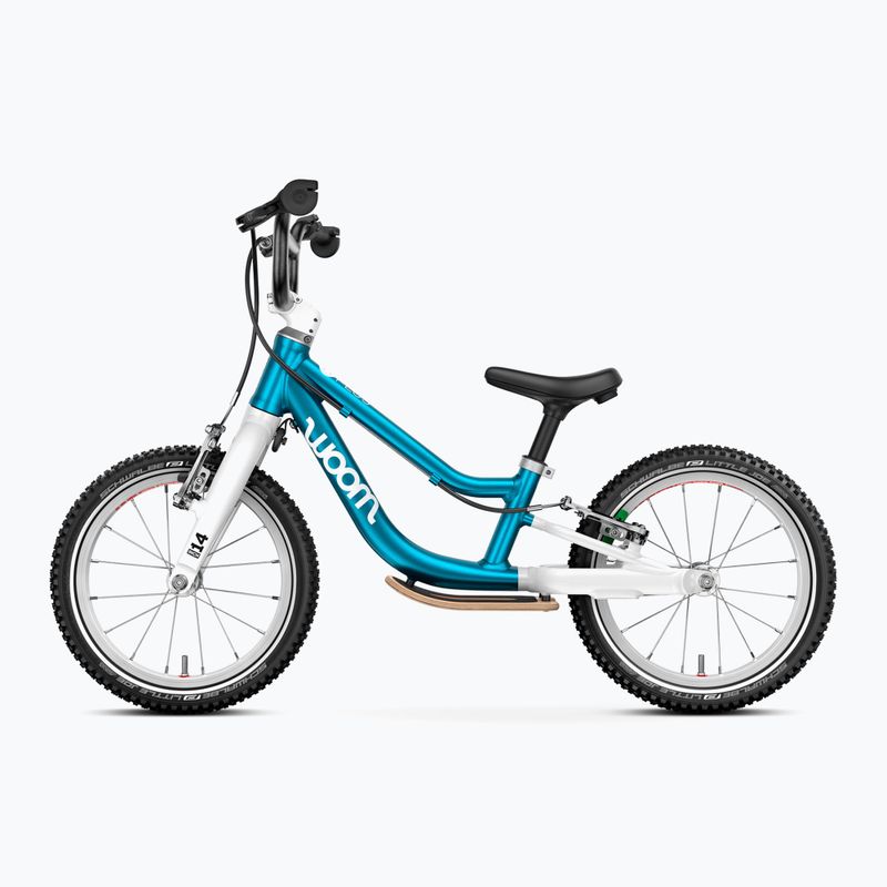 Rowerek biegowy woom GO 1 Plus metallic blue 2
