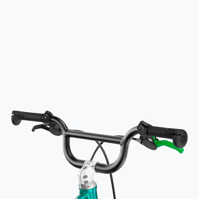 Rower dziecięcy woom GO 3 Automagic metallic turquoise 5
