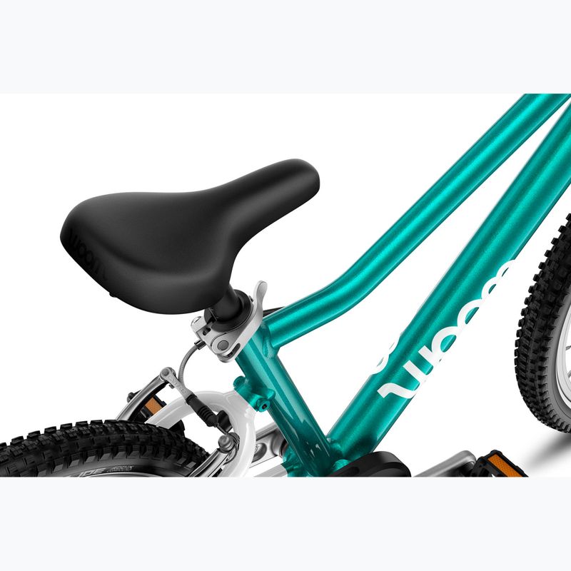 Rower dziecięcy woom GO 3 Automagic metallic turquoise 8
