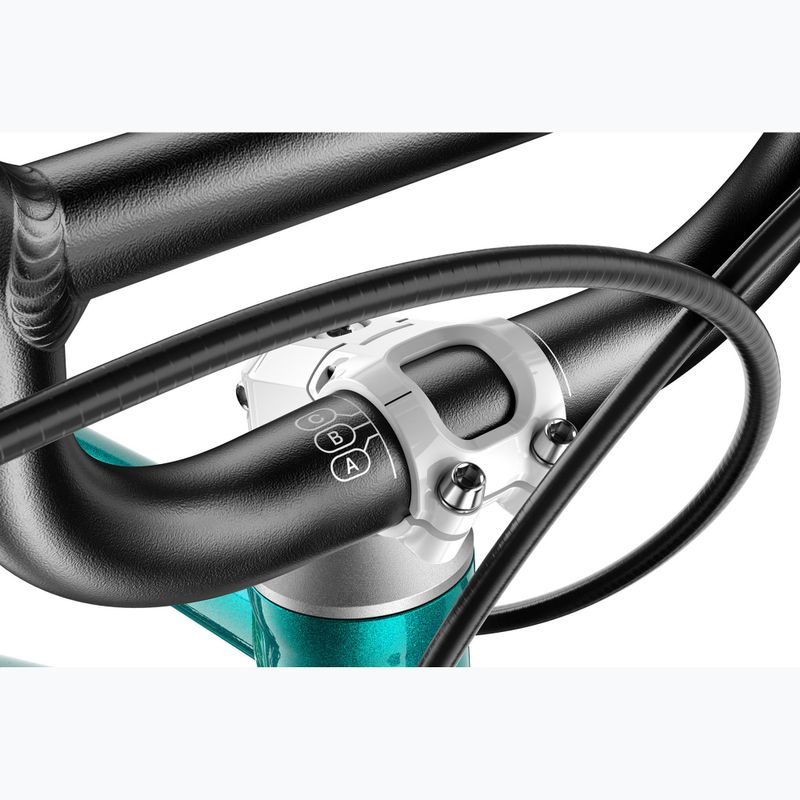 Rower dziecięcy woom GO 4 metallic turquoise 12