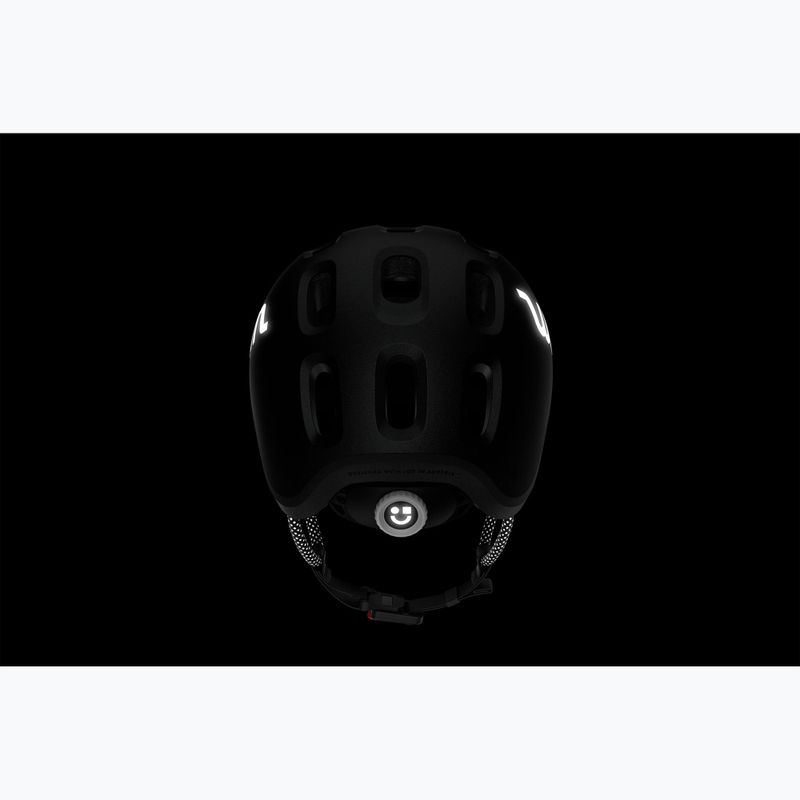 Kask rowerowy dziecięcy woom Ready charcoal metallic 14