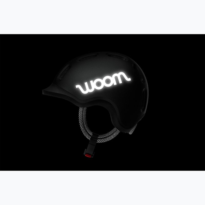 Kask rowerowy dziecięcy woom Ready charcoal metallic 15