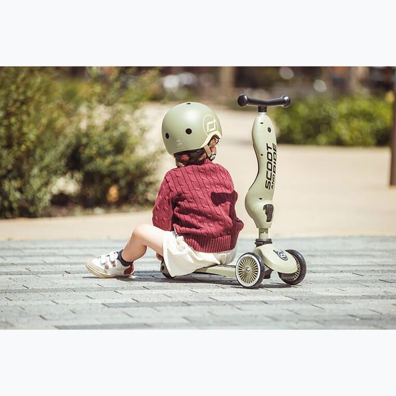 Kask dziecięcy Scoot & Ride XXS-S olive 9