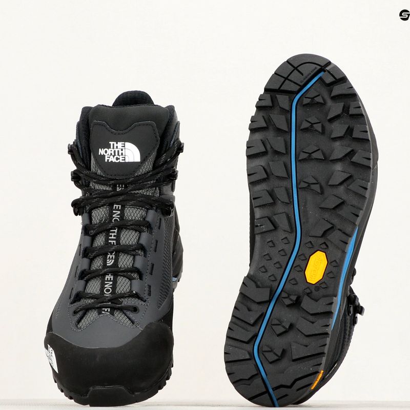 Buty podejściowe męskie The North Face Verto Alpine Mid Gore-Tex asphalt grey/black 10