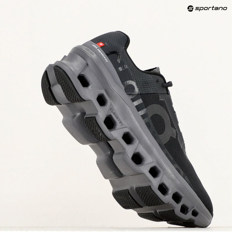 Buty do biegania damskie On Cloudmonster black/magnet 9
