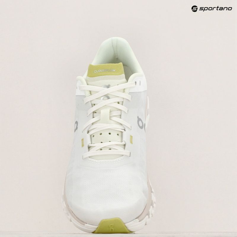 Buty do biegania damskie On Cloudflow 4 white/sand 9