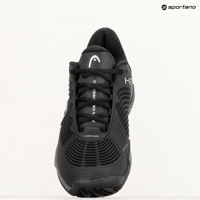 Buty do tenisa męskie HEAD Revolt Pro 4.5 black/dark grey 9