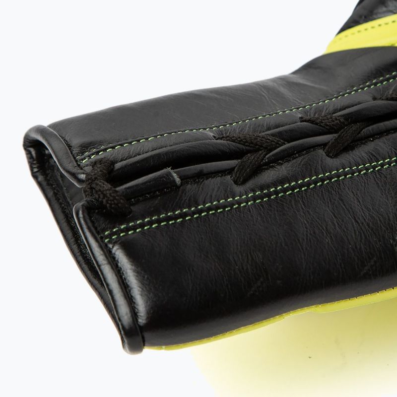 Rękawice bokserskie Everlast Powerlock 2 Laced Pro Training neon yellow 11