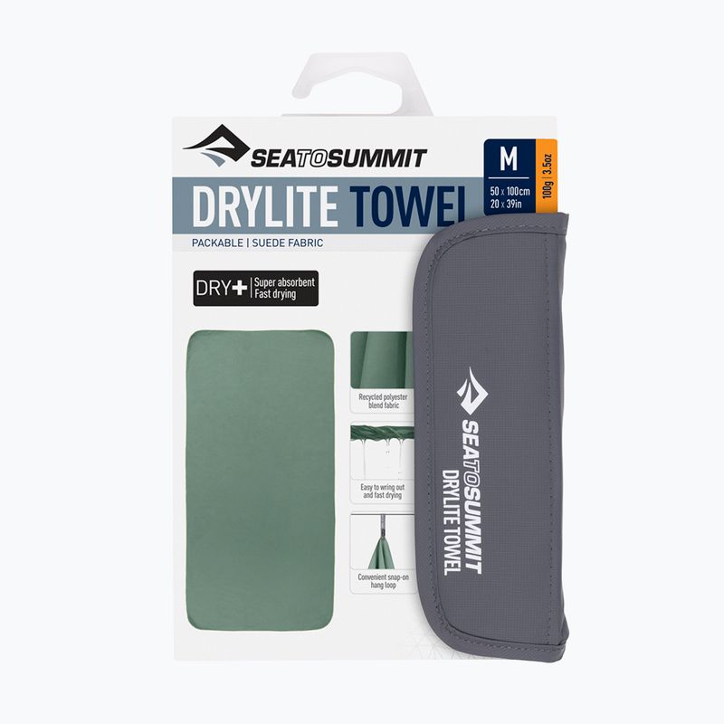 Ręcznik szybkoschnący Sea to Summit Drylite Towel sage 6