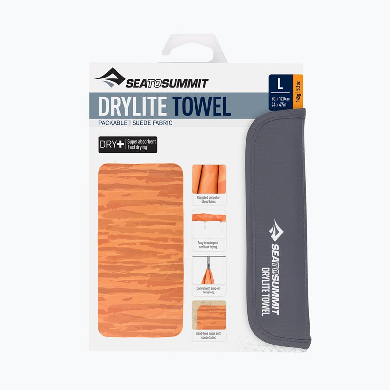 Ręcznik szybkoschnący Sea to Summit Drylite Towel outback sunset 7
