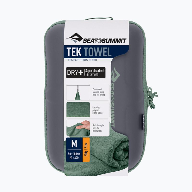 Ręcznik Sea to Summit Tek Towel M green 3