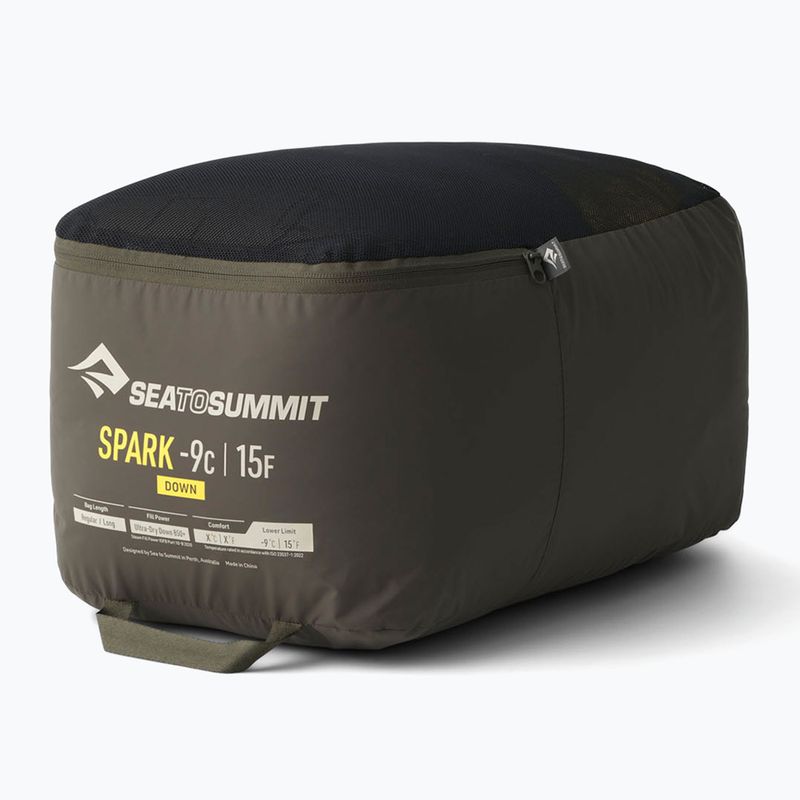 Śpiwór Sea To Summit Spark Down -9C/15F Long grey/yellow 2