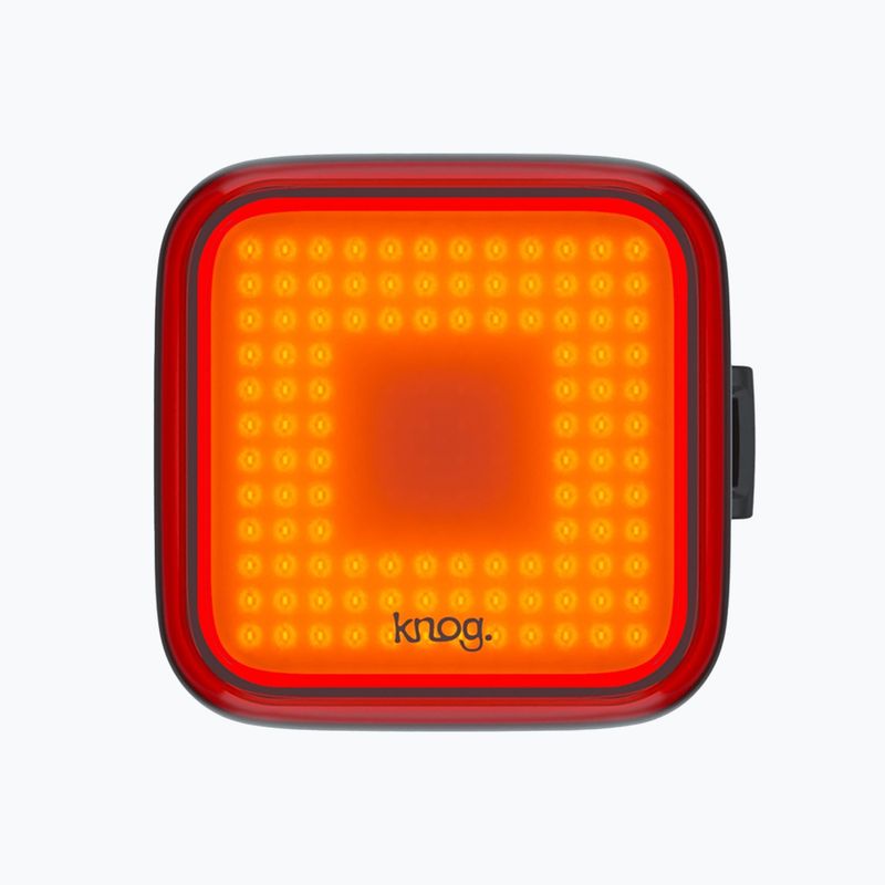 Lampka rowerowa tylna Knog Blinder Square czarna 4