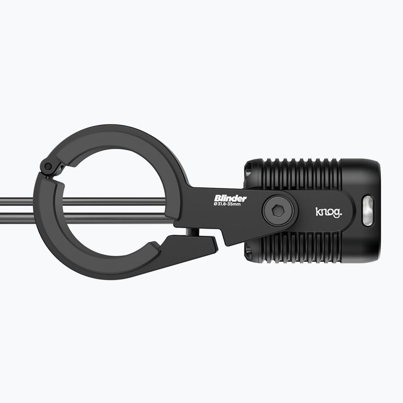Lampka rowerowa przednia Knog Blinder E 1800 czarny 2