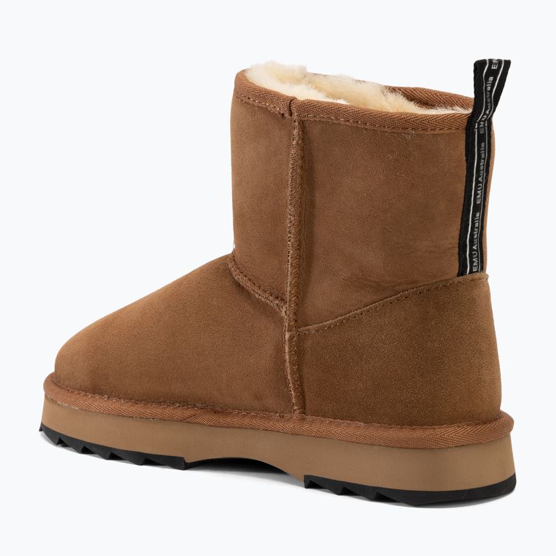 Śniegowce damskie EMU Australia Sharky Mini chestnut/black 3