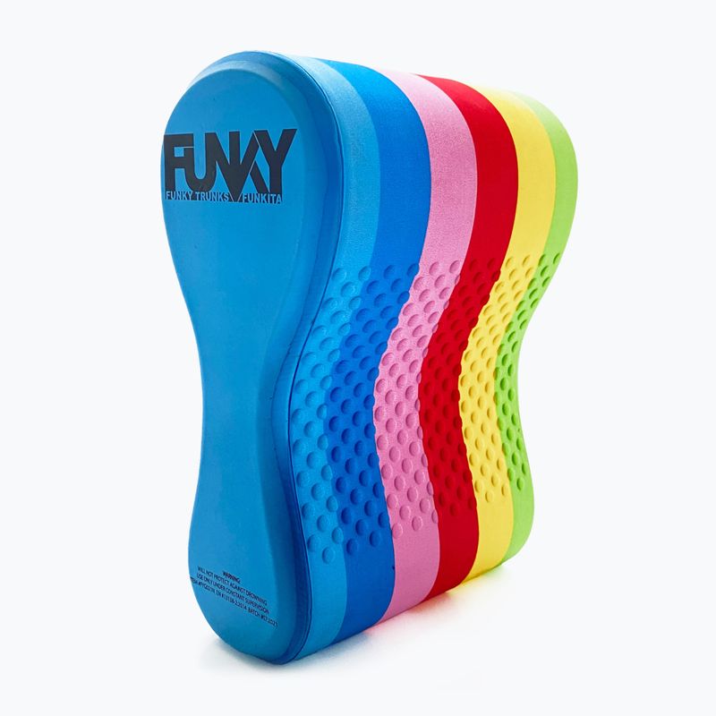 Deska do pływania Funky Elite Squad Pull Buoy rainbow racer