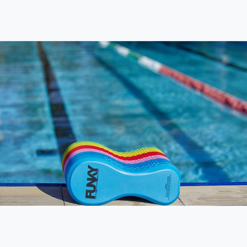 Deska do pływania Funky Elite Squad Pull Buoy rainbow racer 2