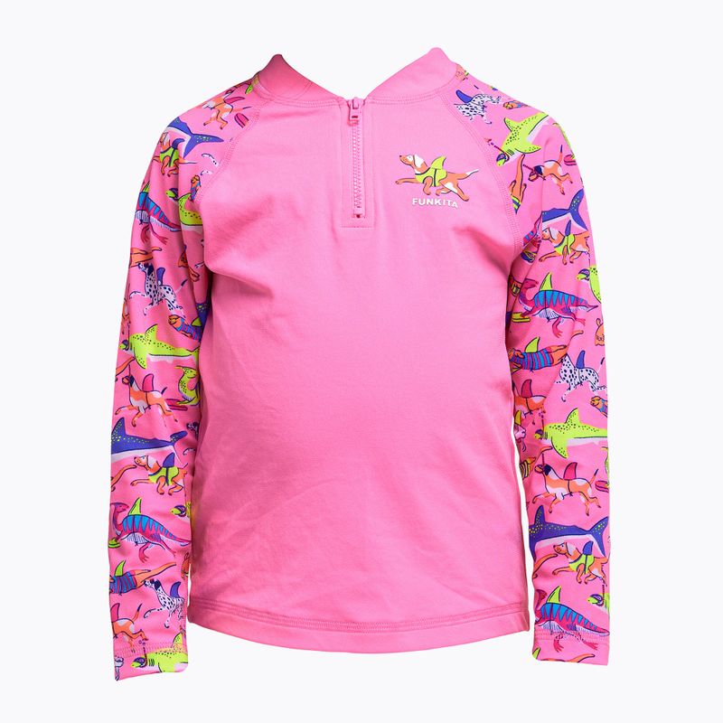 Longsleeve + majtki do pływania dziecięce Funkita Zippy Rashie & Brief learner lane 5