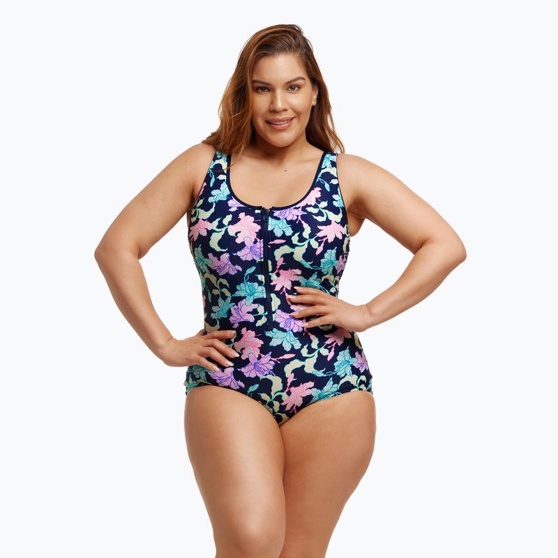 Strój pływacki jednoczęściowy damski Funkita Zip Front One Piece fast flow 4
