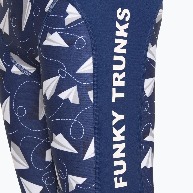 Jammery pływackie dziecięce Funky Trunks Training paper plain 5
