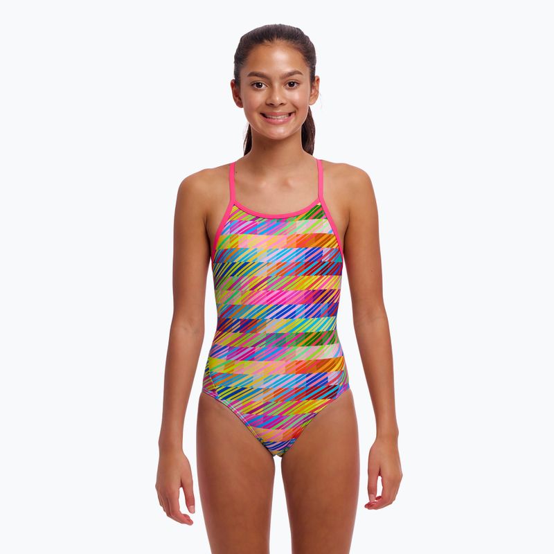 Strój pływacki jednoczęściowy dziecięcy Funkita Diamond Back One Piece static stack 2