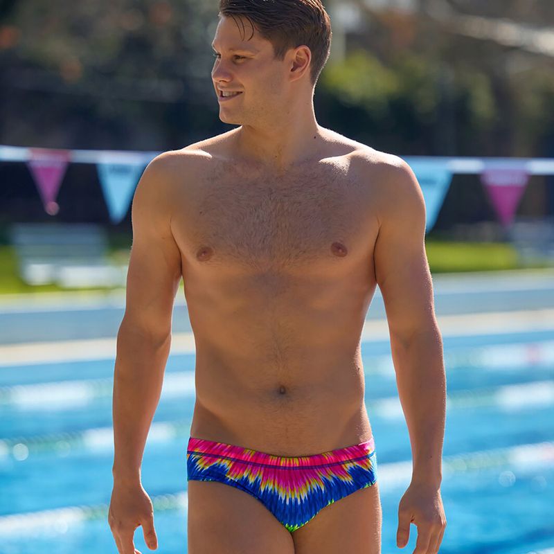 Slipy pływackie męskie Funky Trunks Classic Brief fly time 2